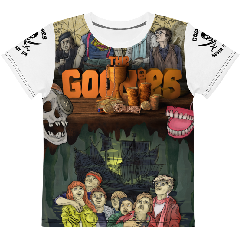 T-shirt girocollo per bambini Goonies - Gufetto Brand 