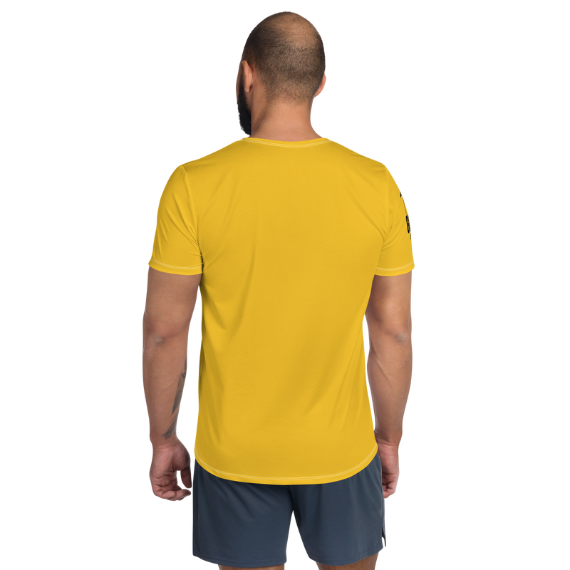 T-shirt sportiva con stampa all over uomo BIRRA - Gufetto Brand 