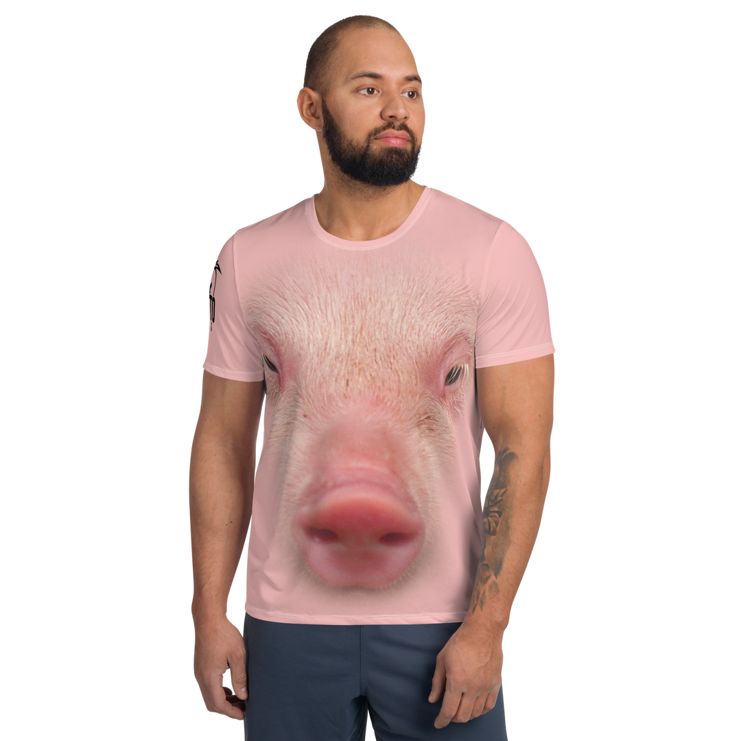 T-shirt sportiva uomo PIG - Gufetto Brand 