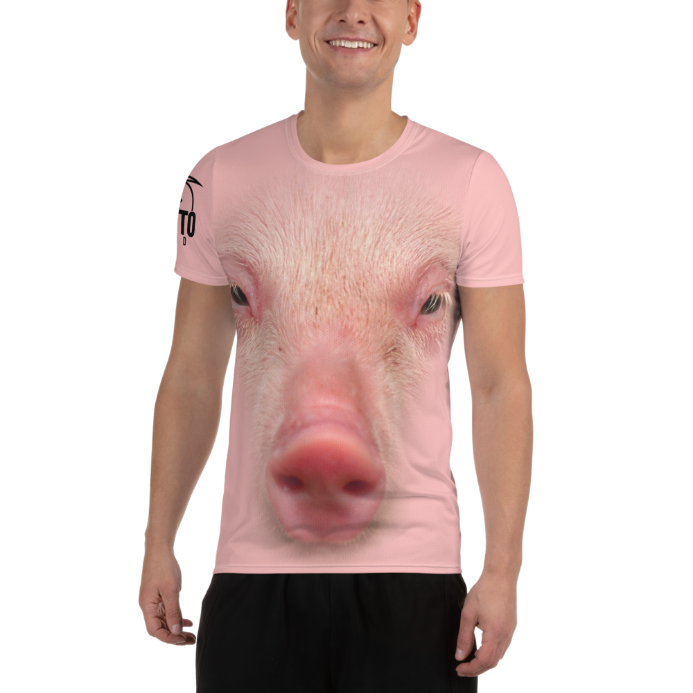 T-shirt sportiva uomo PIG - Gufetto Brand 