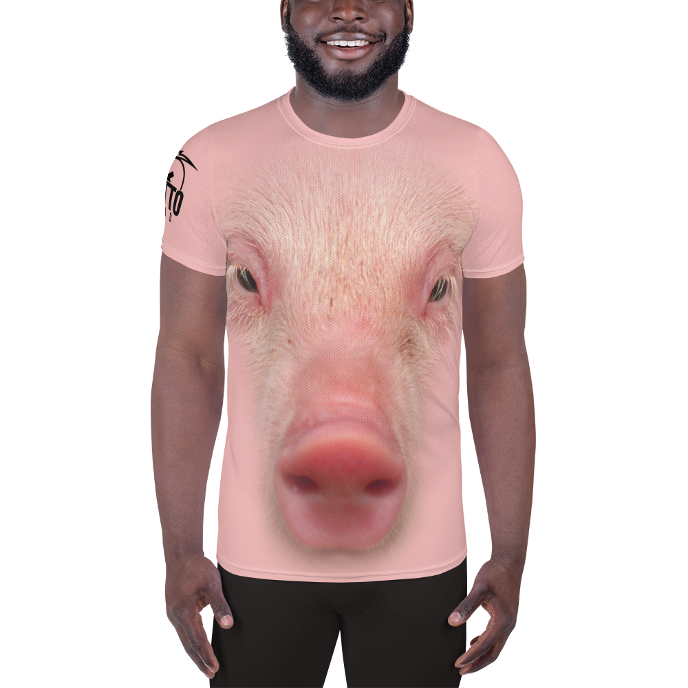 T-shirt sportiva uomo PIG - Gufetto Brand 