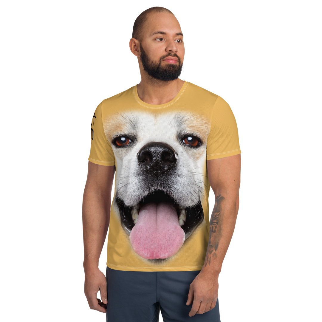 T-shirt sportiva uomo Akita Inu - Gufetto Brand 