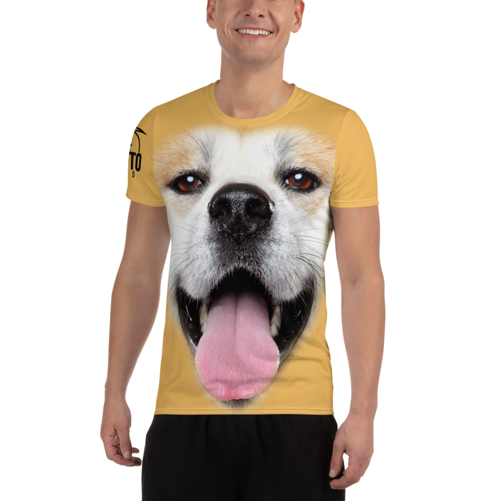 T-shirt sportiva uomo Akita Inu - Gufetto Brand 