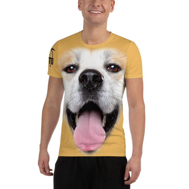 T-shirt sportiva uomo Akita Inu - Gufetto Brand 