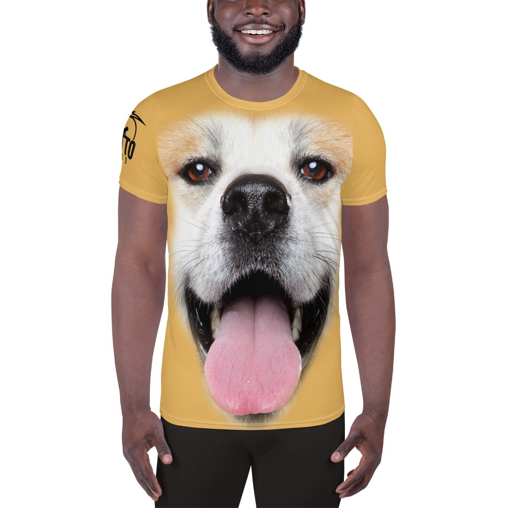 T-shirt sportiva uomo Akita Inu - Gufetto Brand 