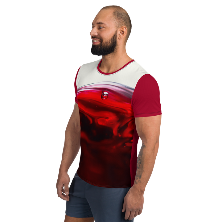 T-shirt sportiva uomo WINE - Gufetto Brand 