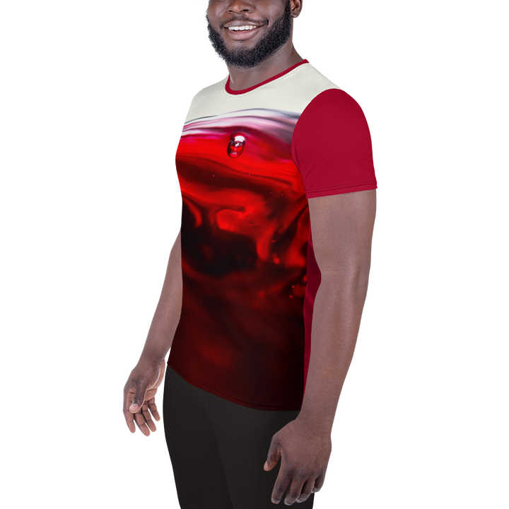 T-shirt sportiva uomo WINE - Gufetto Brand 