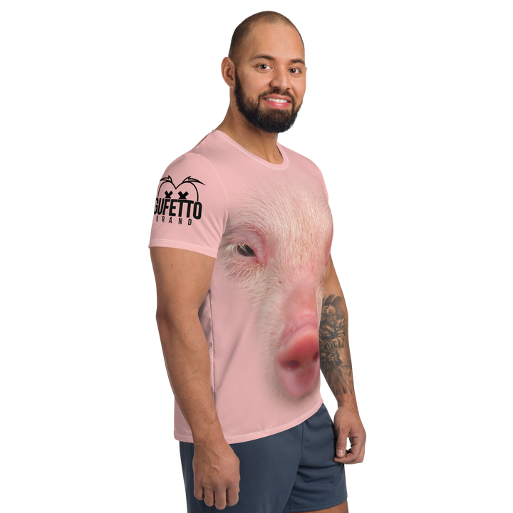 T-shirt sportiva uomo PIG - Gufetto Brand 
