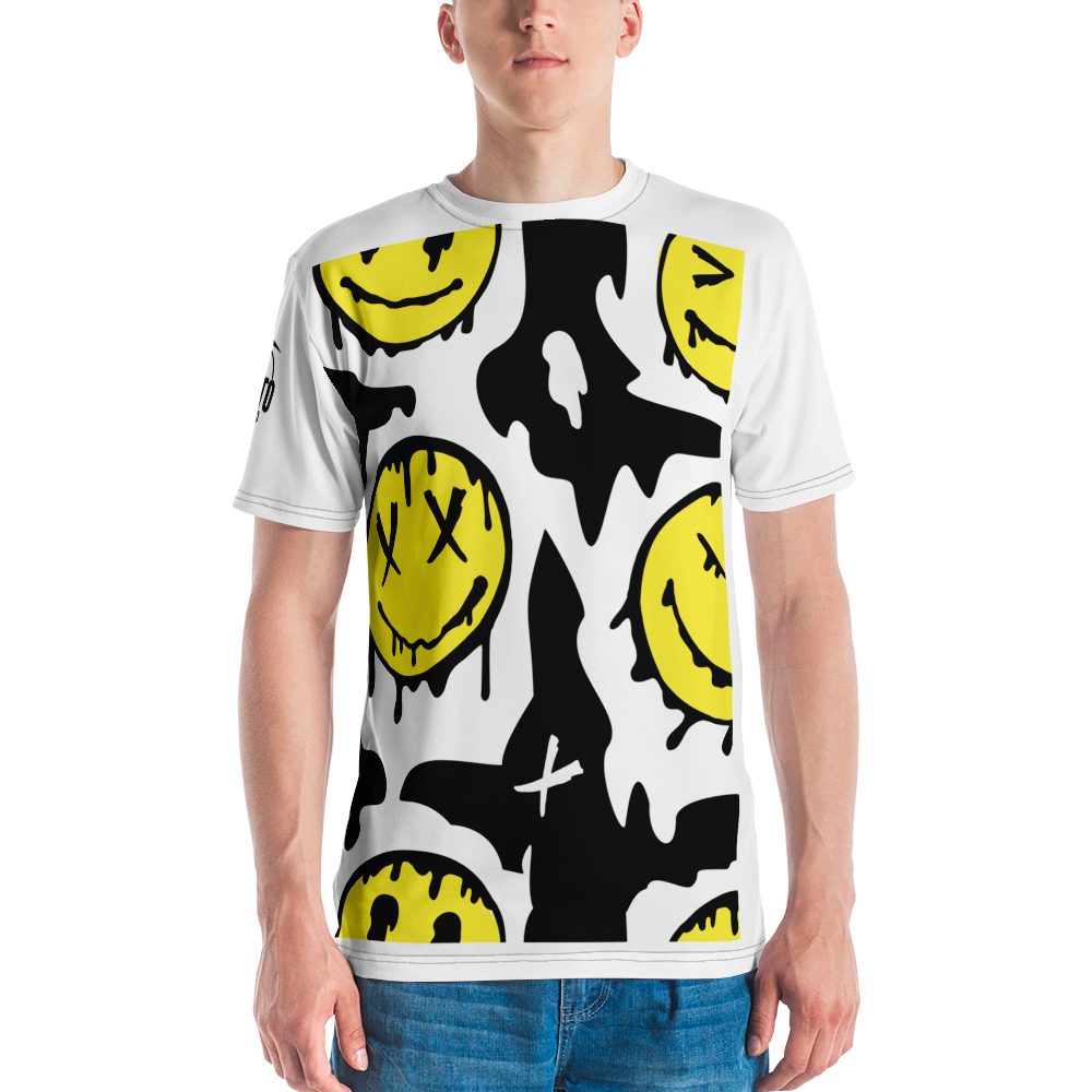 T-shirt uomo Smile face - Gufetto Brand 