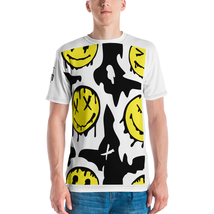 T-shirt uomo Smile face - Gufetto Brand 