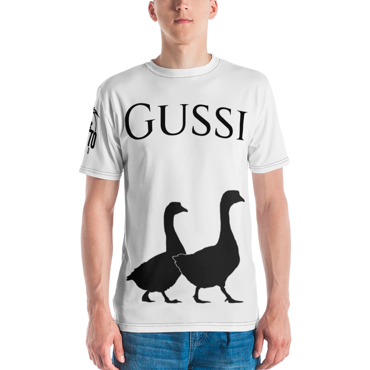 T-shirt uomo Bianca Gussi - Gufetto Brand 
