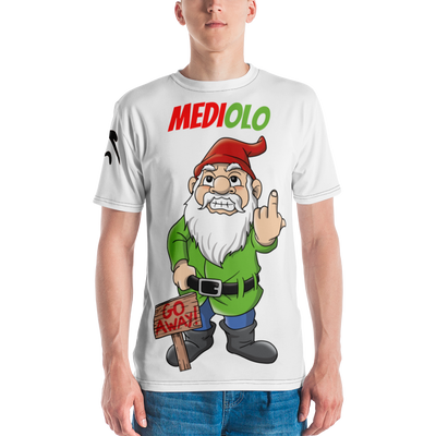T-shirt uomo Mediolo Bianca - Gufetto Brand 