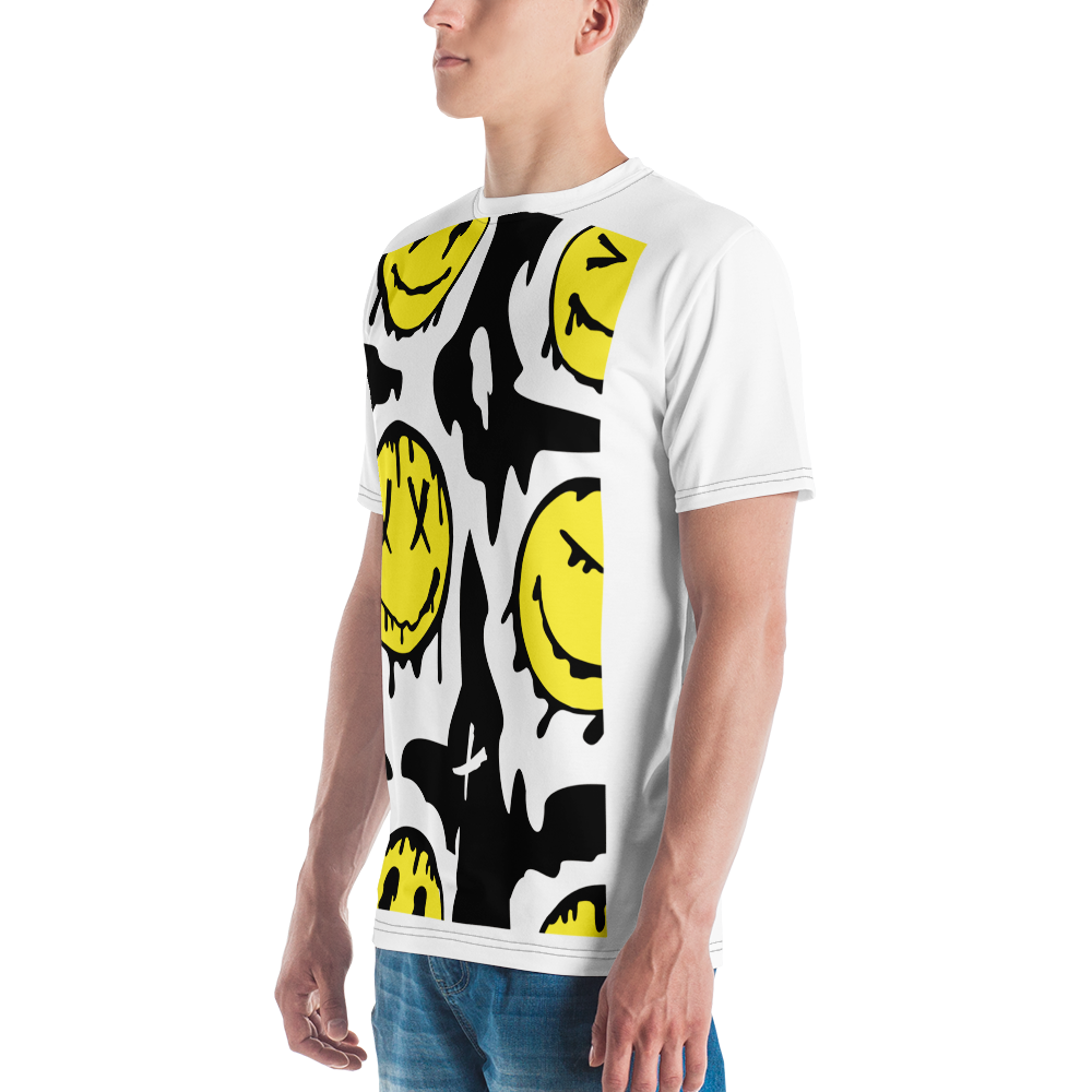 T-shirt uomo Smile face - Gufetto Brand 