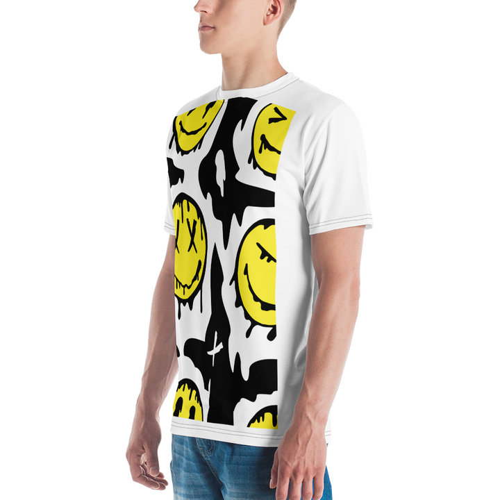 T-shirt uomo Smile face - Gufetto Brand 