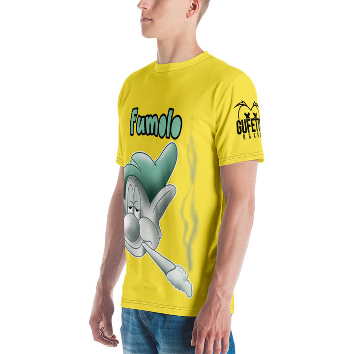 T-shirt uomo Gialla Fumolo - Gufetto Brand 