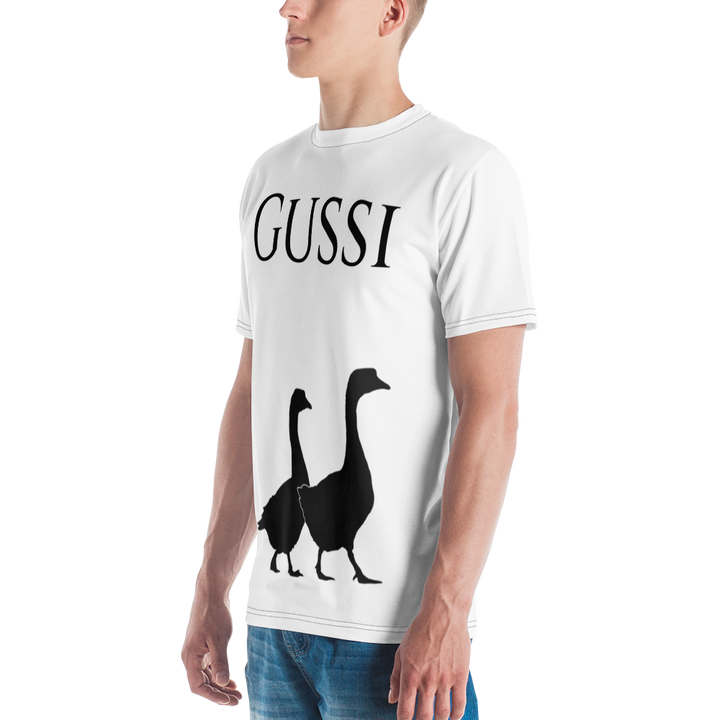 T-shirt uomo Bianca Gussi - Gufetto Brand 