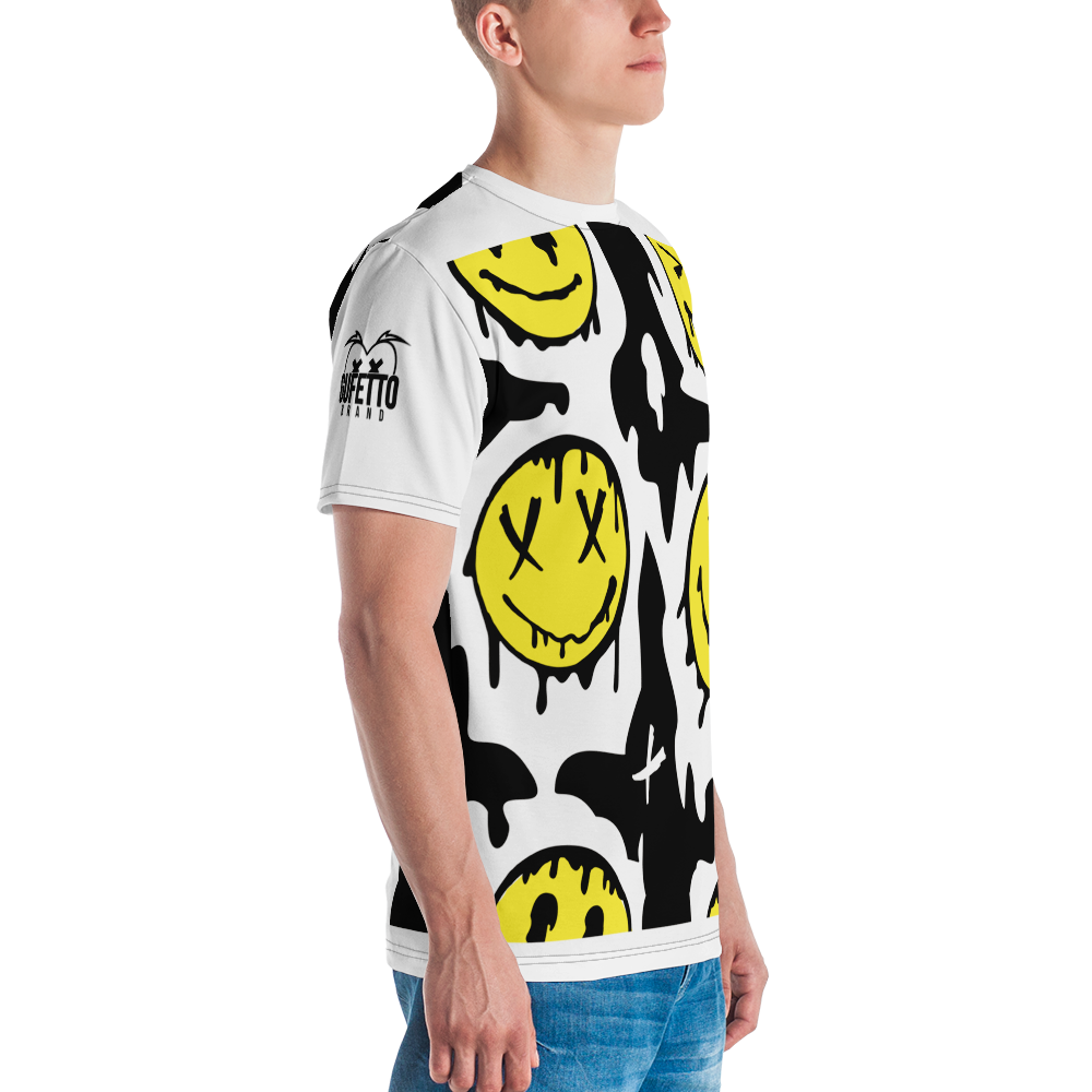 T-shirt uomo Smile face - Gufetto Brand 