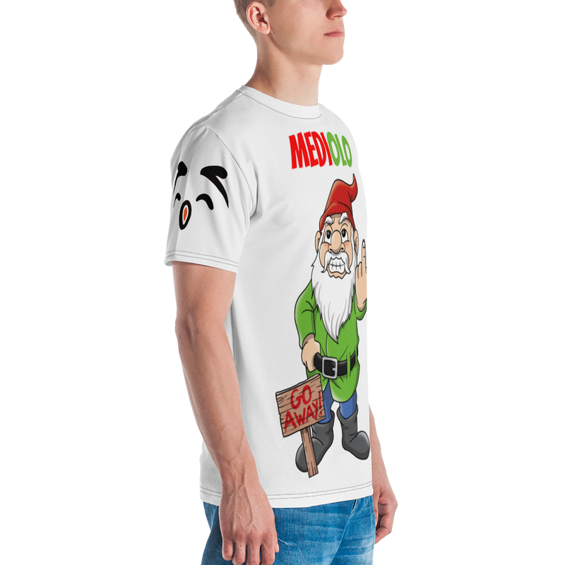 T-shirt uomo Mediolo Bianca - Gufetto Brand 
