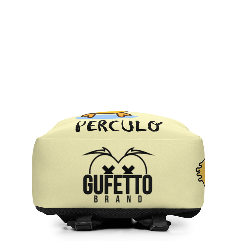 Zaino minimal Pio Perculo - Gufetto Brand 