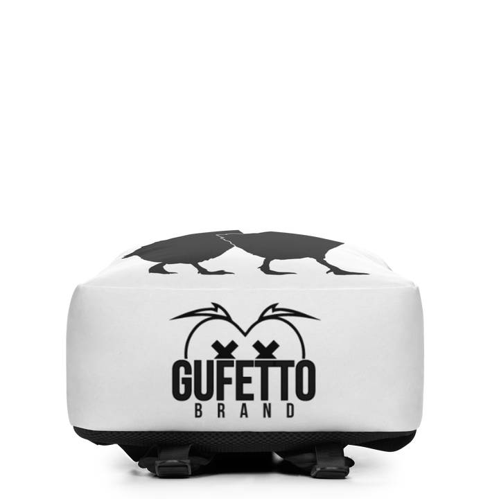 Zaino minimal Gussi Bianco - Gufetto Brand 