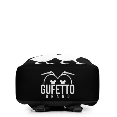 Zaino minimal Gussi Black - Gufetto Brand 