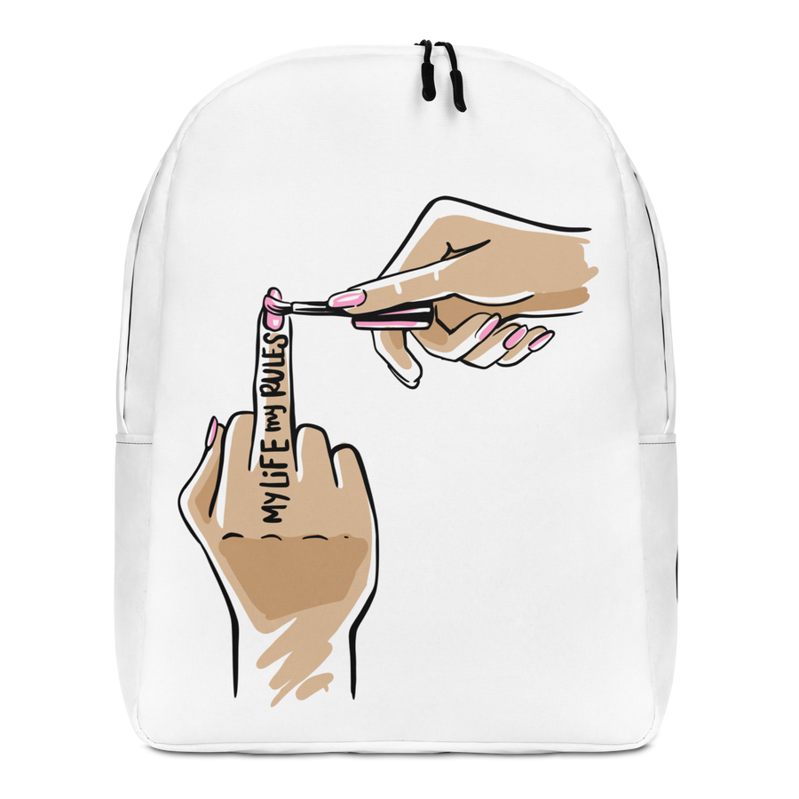 Zaino minimal F*CK - Gufetto Brand 