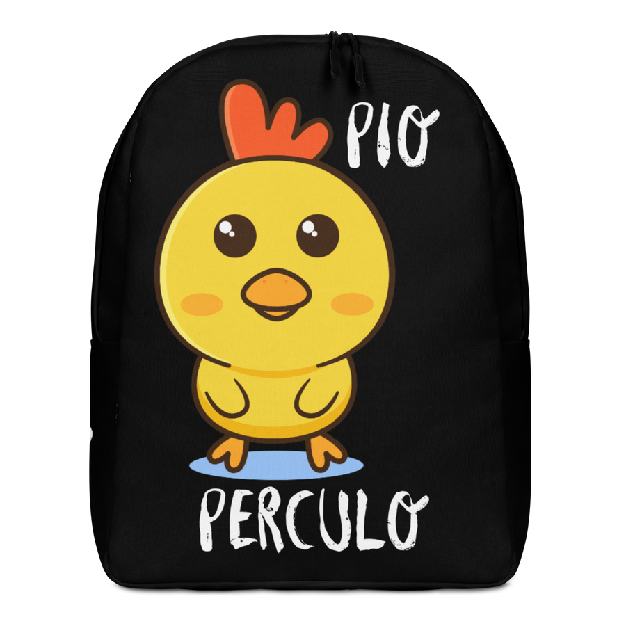 Zaino minimal Pio Perculo - Gufetto Brand 