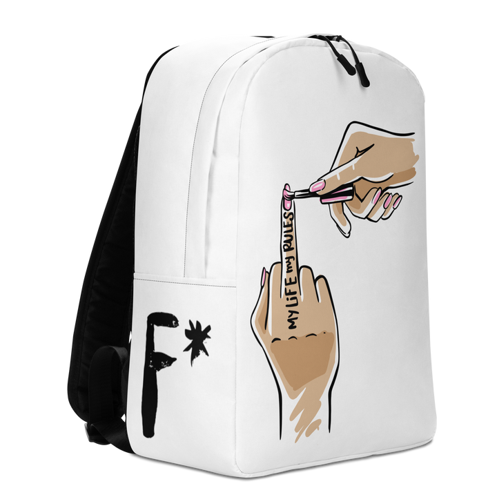 Zaino minimal F*CK - Gufetto Brand 