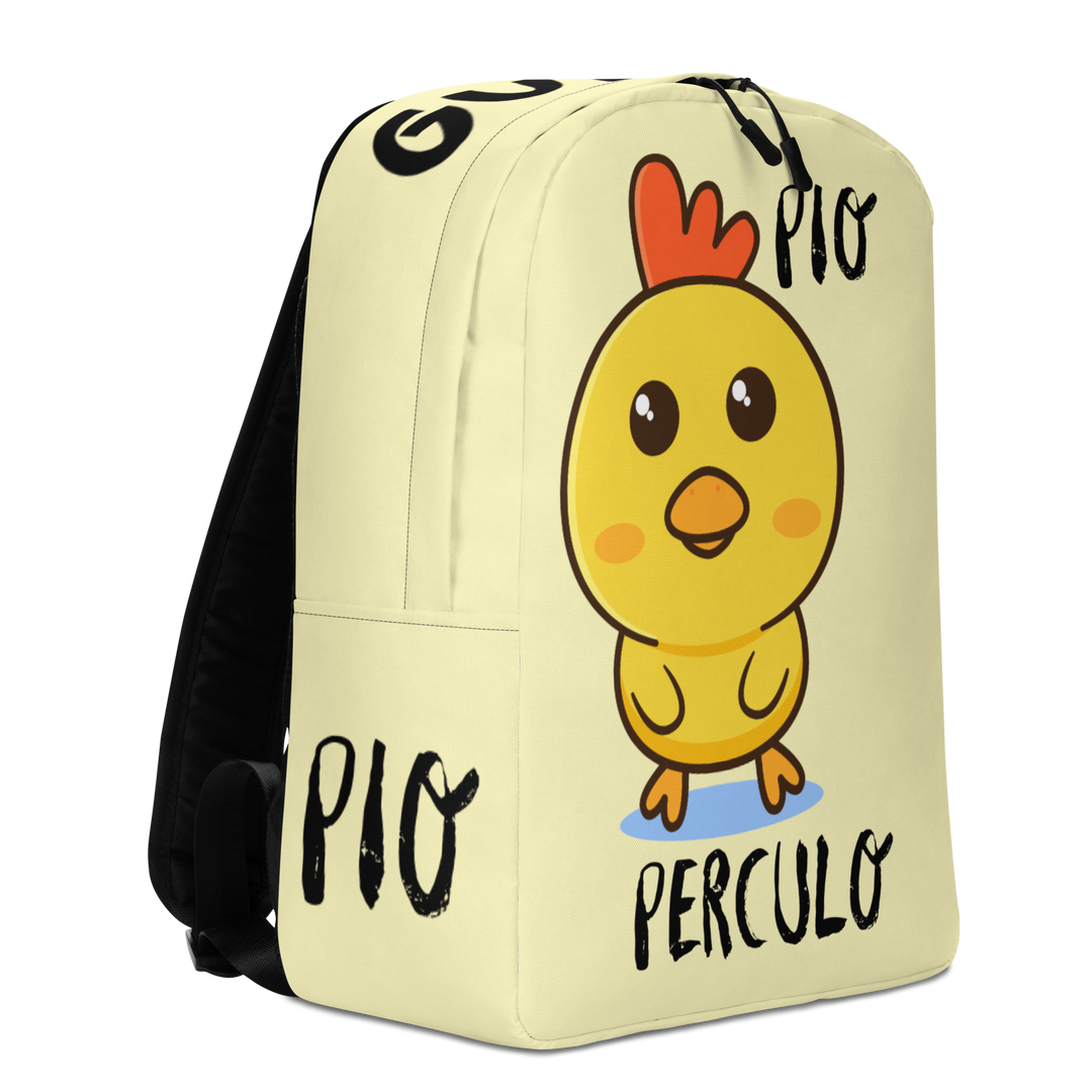 Zaino minimal Pio Perculo - Gufetto Brand 