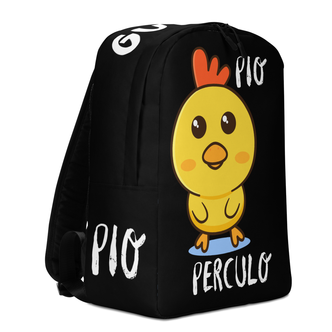 Zaino minimal Pio Perculo - Gufetto Brand 