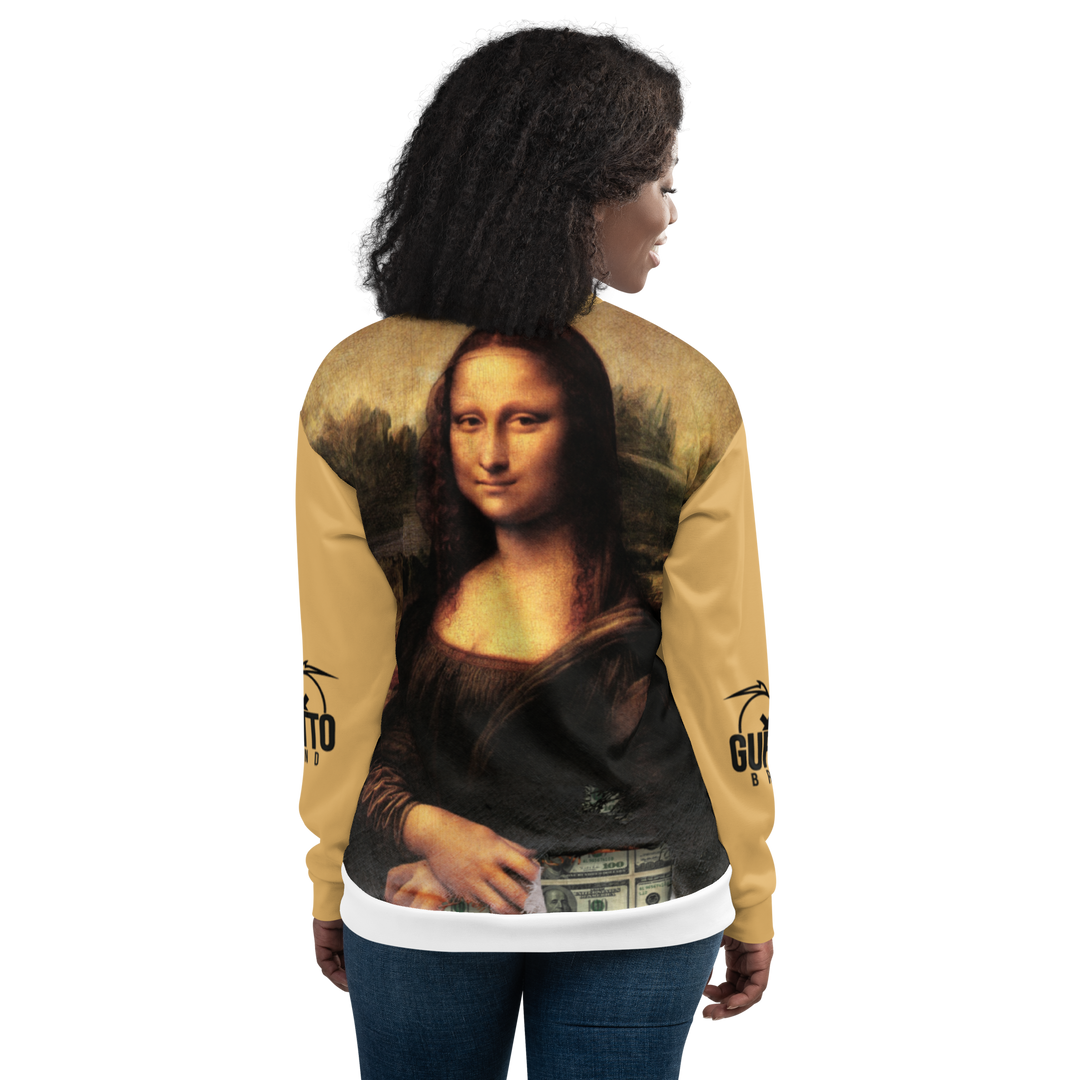 Bomber unisex Uomo/Donna Gioconda - Gufetto Brand 