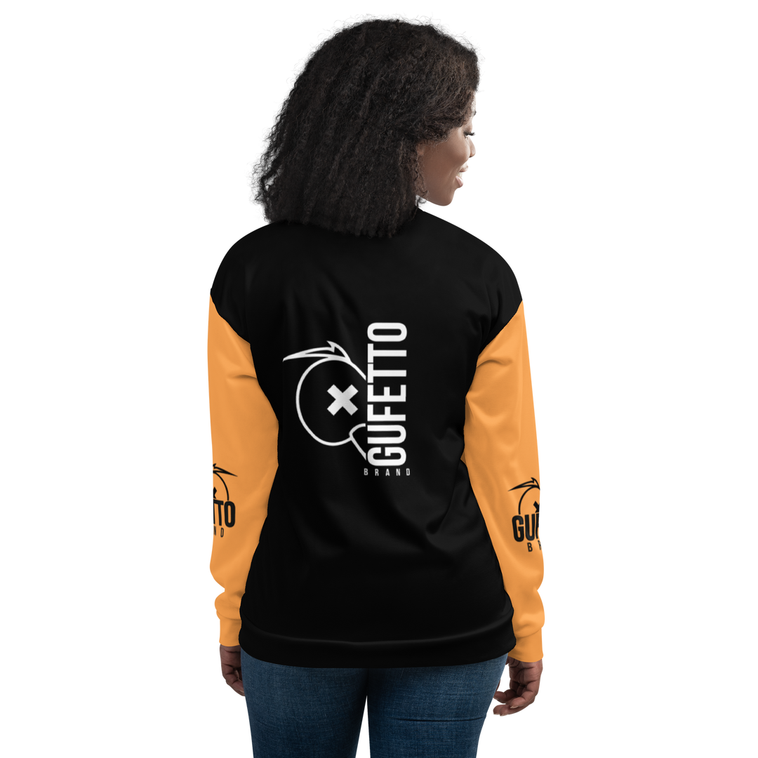 Bomber unisex Orange Gufetto Brand - Gufetto Brand 