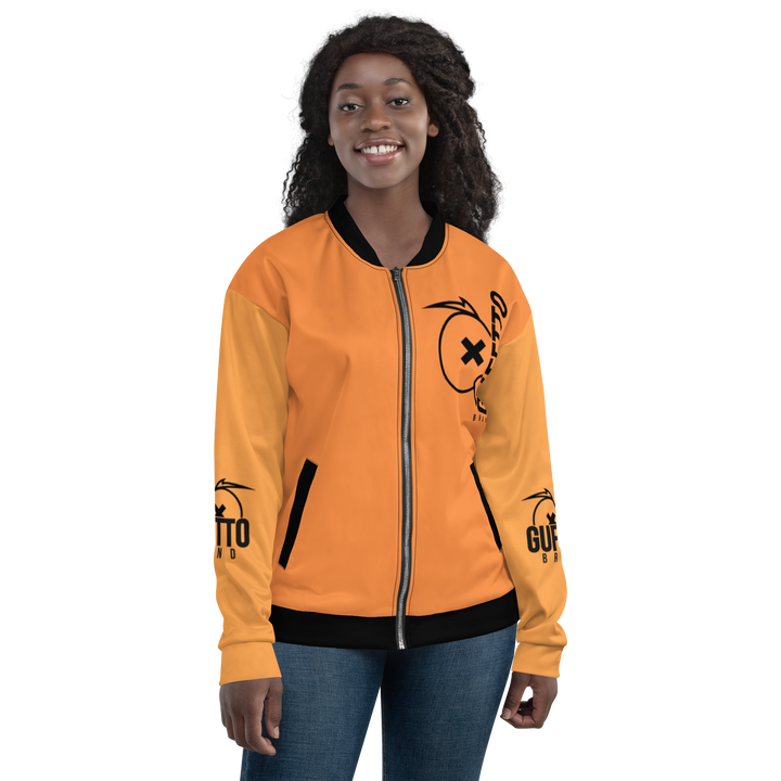 Bomber unisex Orange Gufetto Brand - Gufetto Brand 
