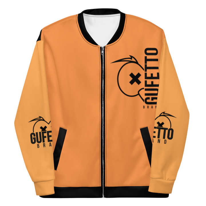 Bomber unisex Orange Gufetto Brand - Gufetto Brand 