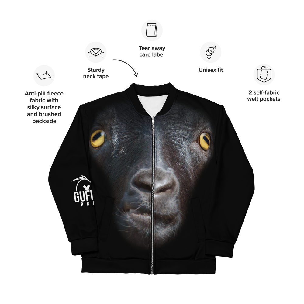Bomber unisex Uomo/Donna GOAT - Gufetto Brand 