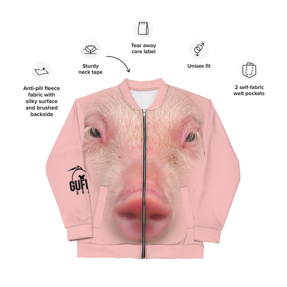 Bomber unisex Uomo/Donna PIG - Gufetto Brand 