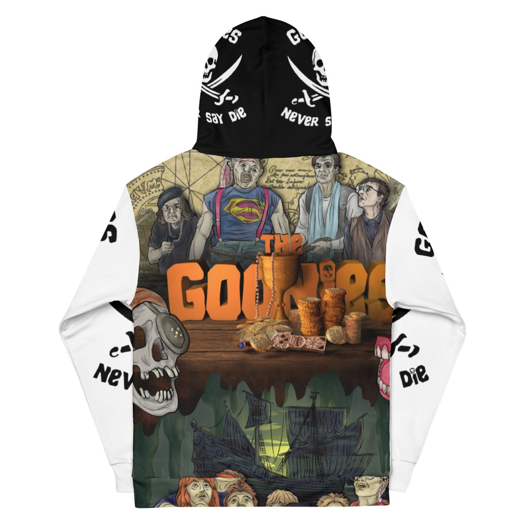 Felpa con cappuccio Unisex Uomo/Donna Goonies - Gufetto Brand 