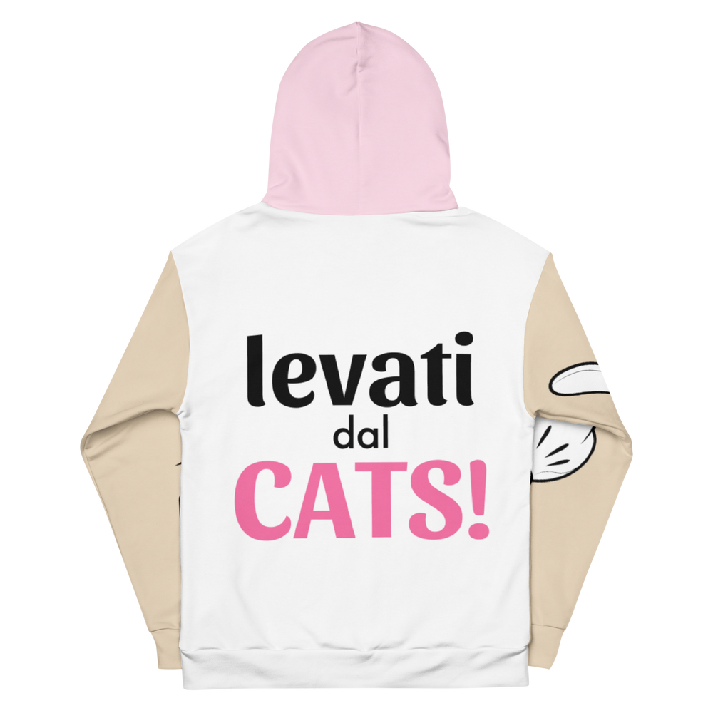 Felpa con cappuccio Uomo/Donna Cats! - Gufetto Brand 