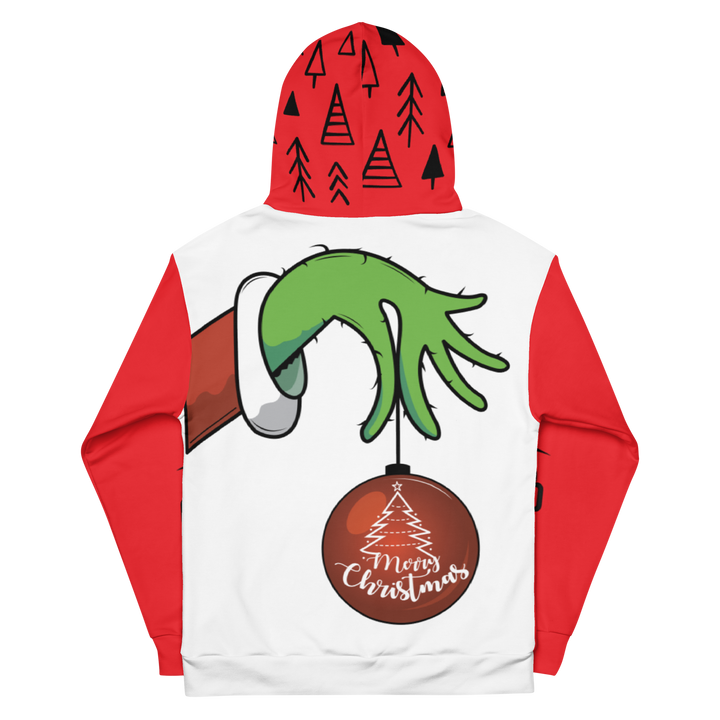 Felpa con cappuccio Uomo/Donna Christmas Grinch - Gufetto Brand 