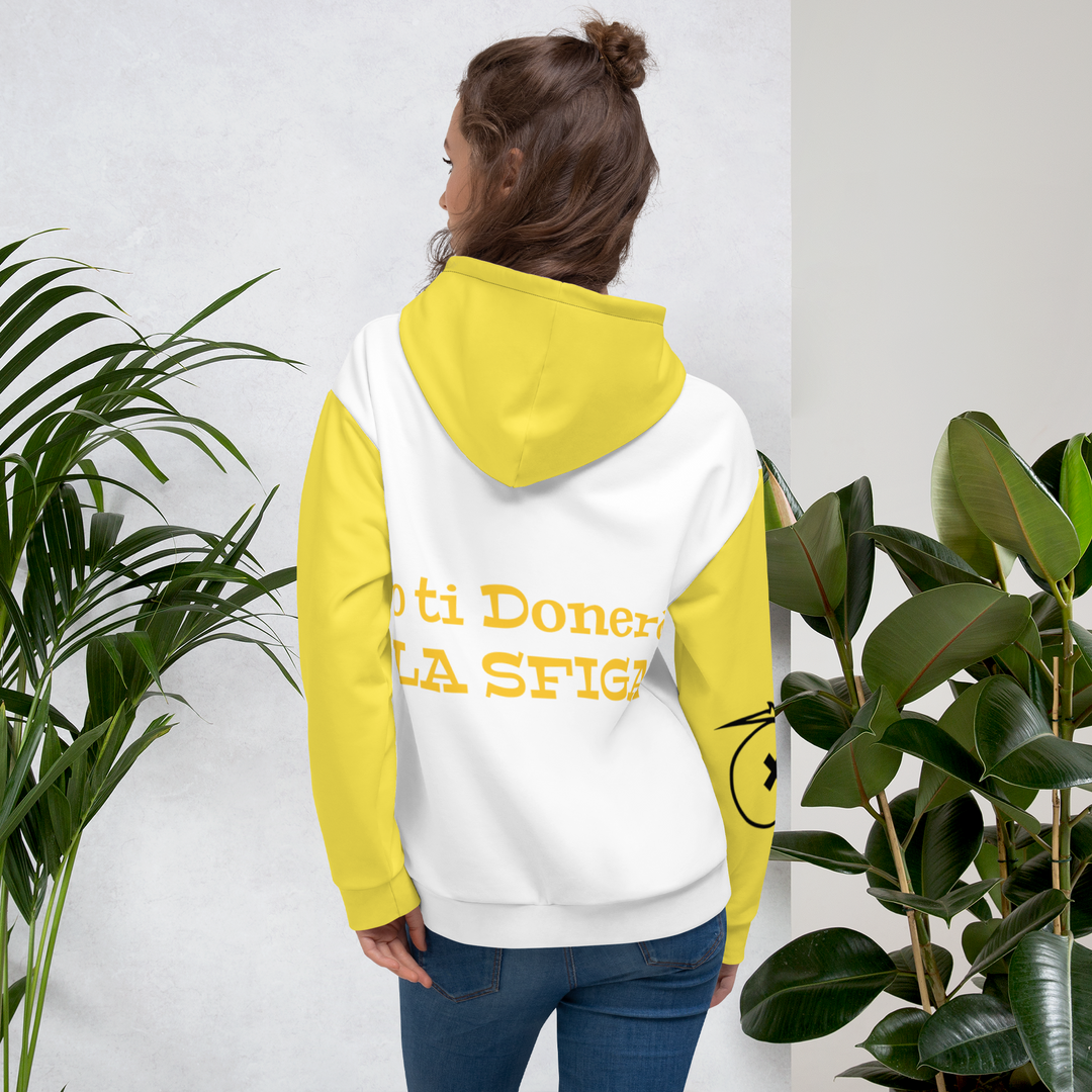 Felpa con cappuccio Uomo/Donna Fatina Ignorante Sfiga - Gufetto Brand 