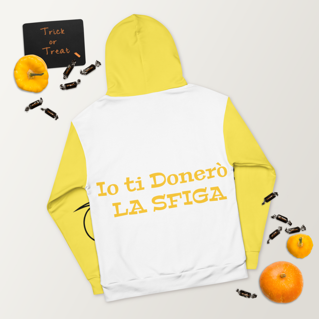 Felpa con cappuccio Uomo/Donna Fatina Ignorante Sfiga - Gufetto Brand 