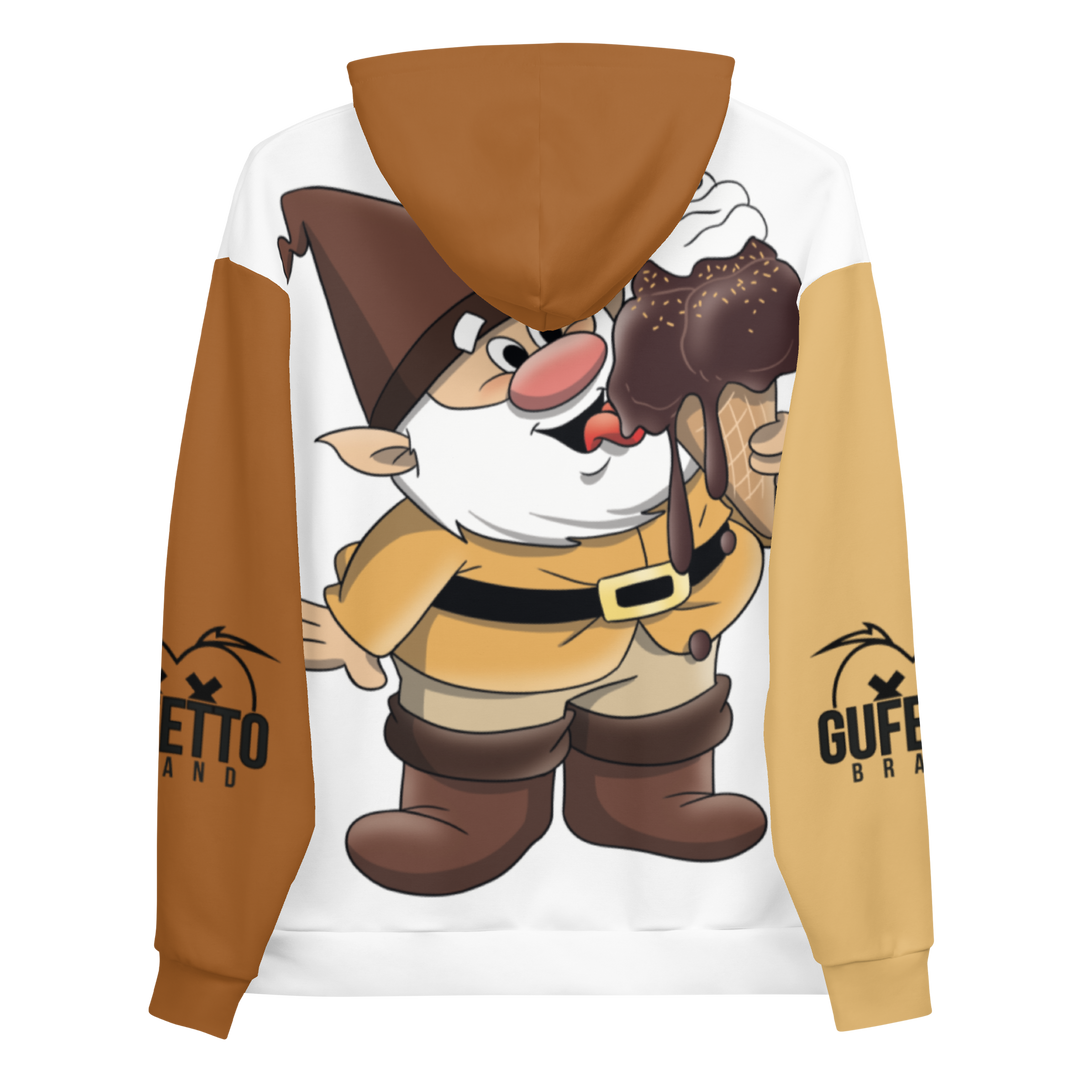 Felpa con cappuccio Uomo/Donna Cioccolatolo - Gufetto Brand 