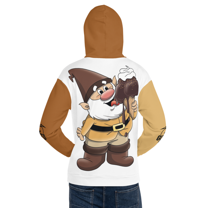 Felpa con cappuccio Uomo/Donna Cioccolatolo - Gufetto Brand 
