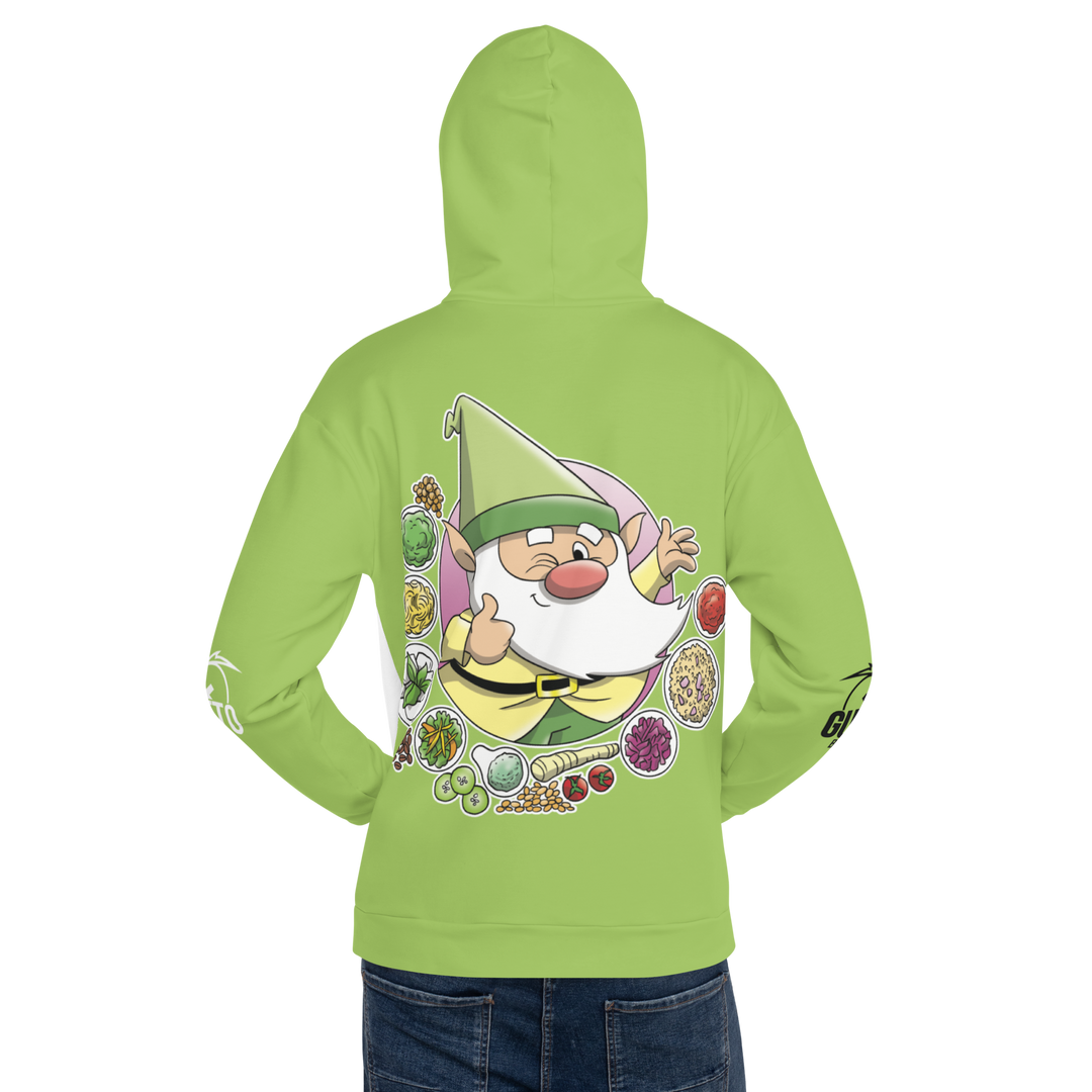 Felpa con cappuccio Uomo/Donna VEGANOLO - Gufetto Brand 