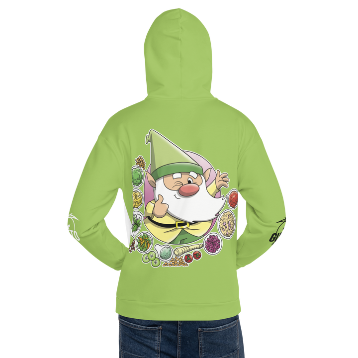 Felpa con cappuccio Uomo/Donna VEGANOLO - Gufetto Brand 