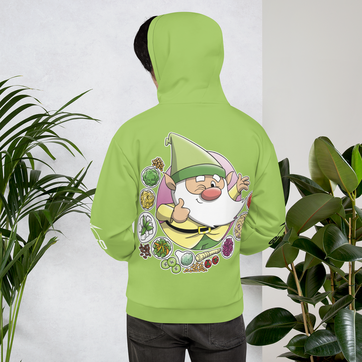 Felpa con cappuccio Uomo/Donna VEGANOLO - Gufetto Brand 