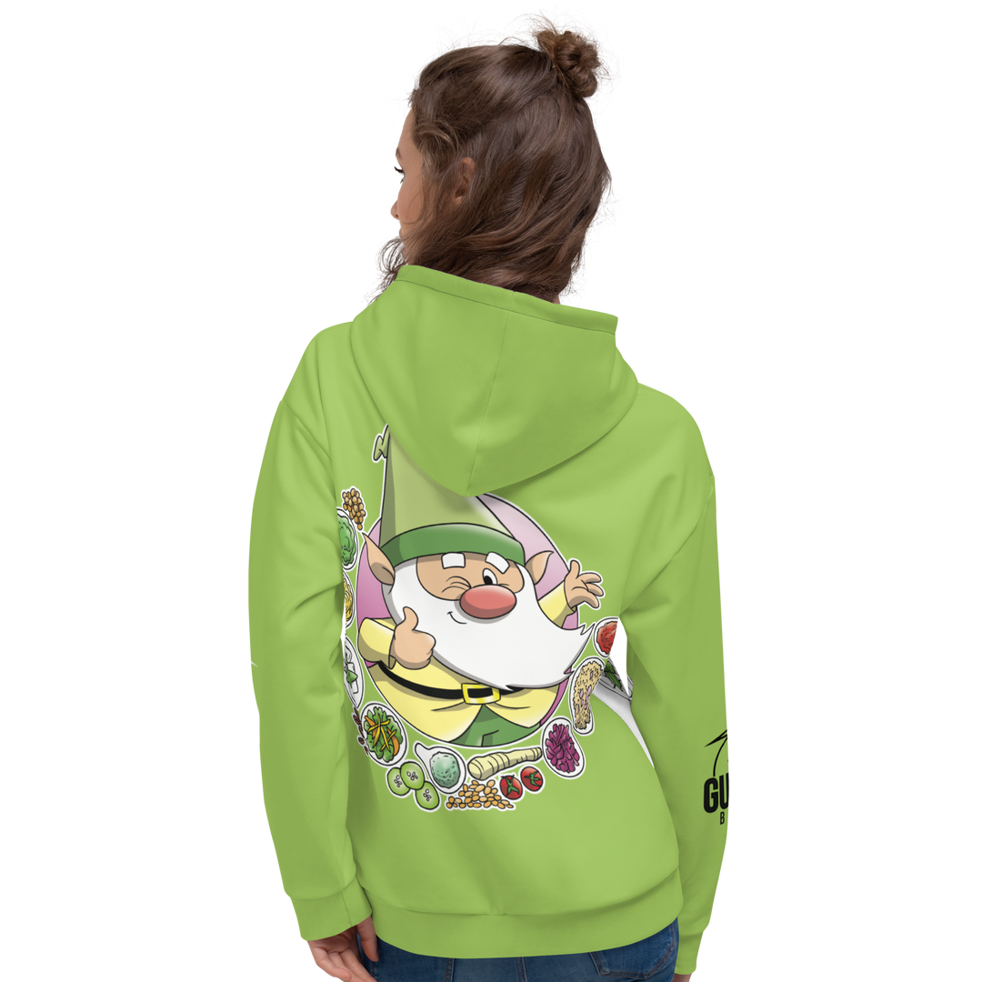 Felpa con cappuccio Uomo/Donna VEGANOLO - Gufetto Brand 