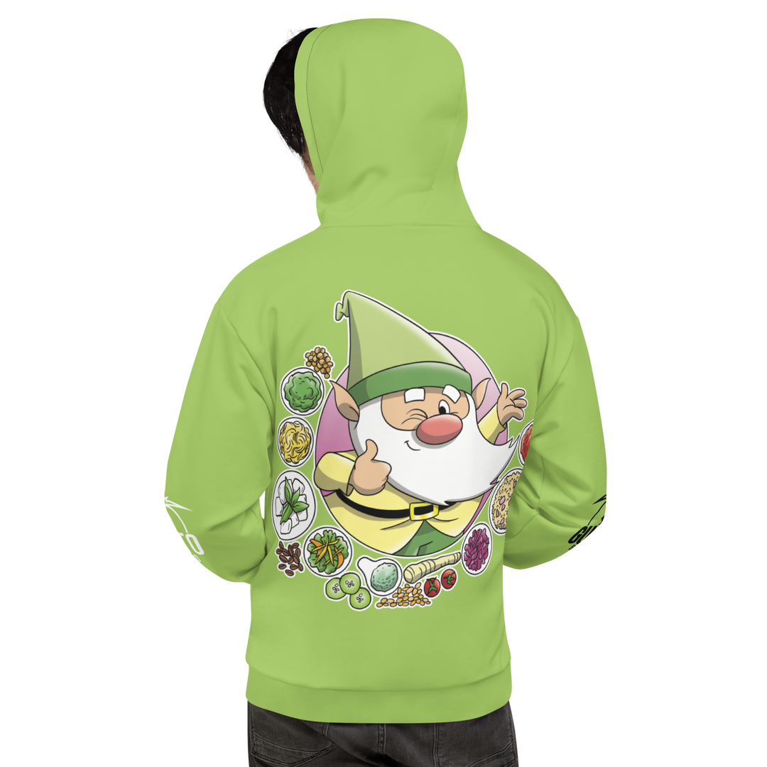 Felpa con cappuccio Uomo/Donna VEGANOLO - Gufetto Brand 