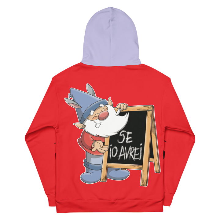 Felpa con cappuccio Uomo/Donna GRAMMATICOLO - Gufetto Brand 