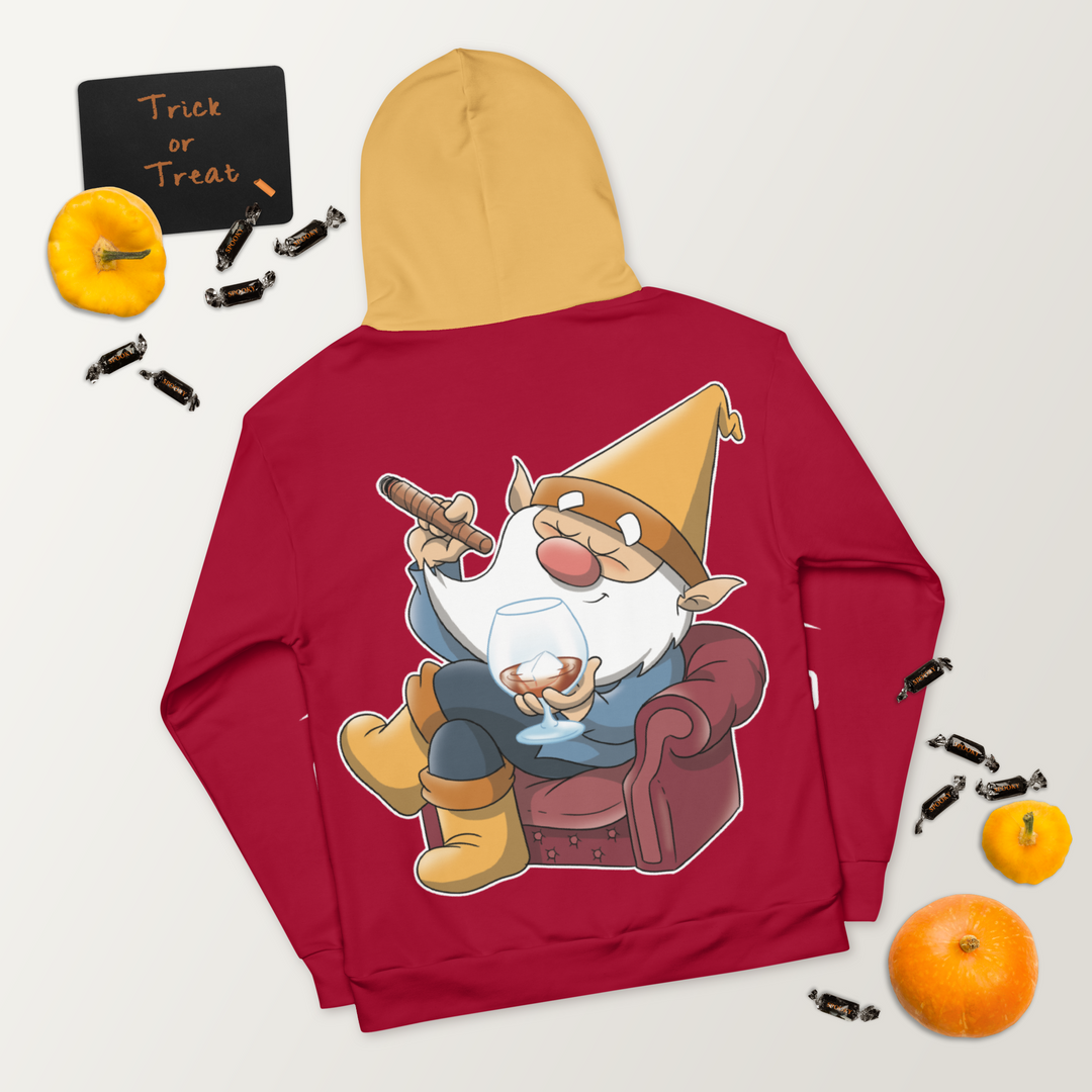 Felpa con cappuccio Uomo/Donna WHISKOLO - Gufetto Brand 